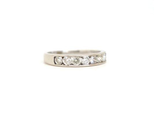 14ct Gold Diamond Half Eternity