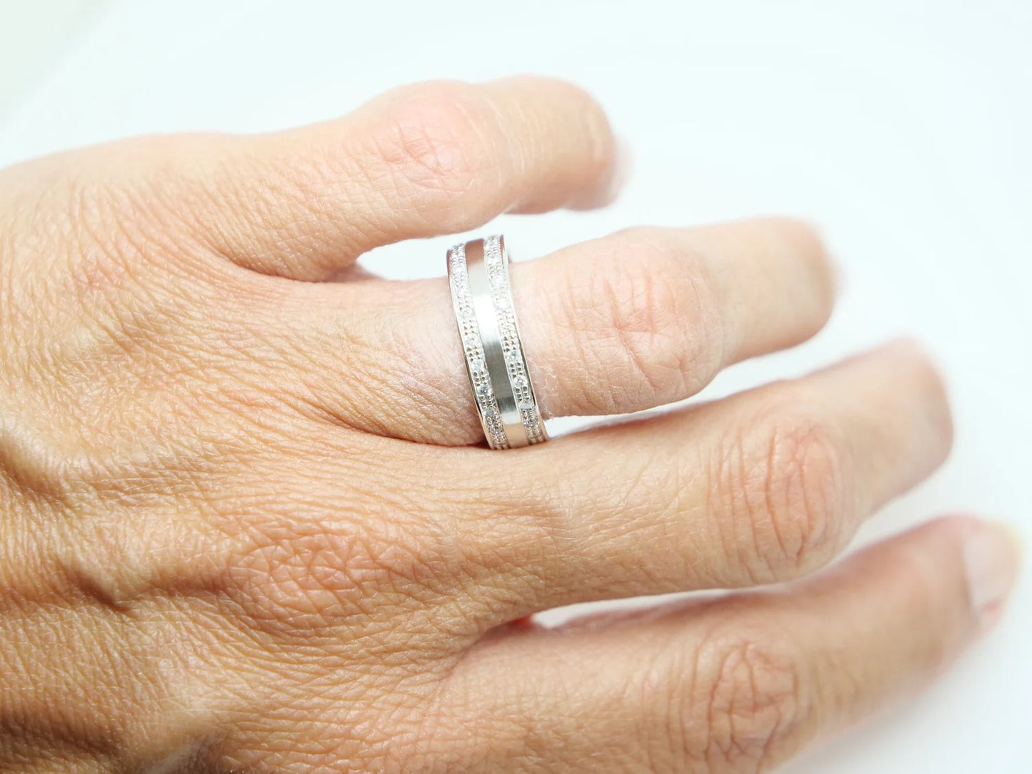 18ct Gold Full Eternity Ring