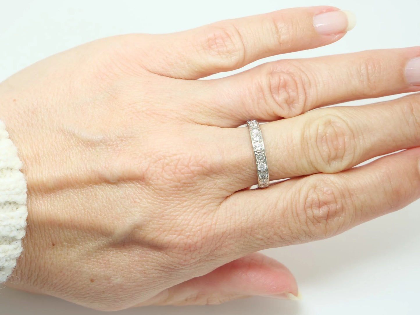 18ct Gold Diamond Full Eternity Ring