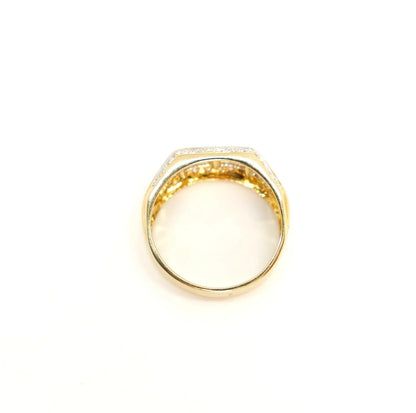 Vintage Diamond Multi Row Ring
