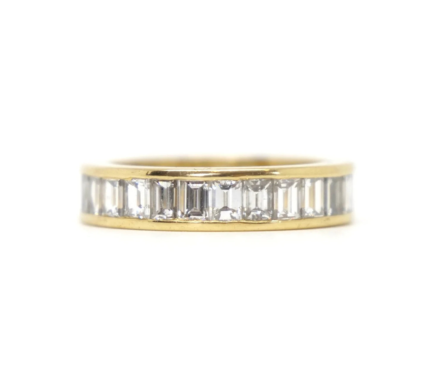 Full Diamond Eternity Ring in 18ct Gold