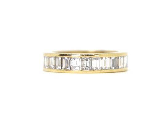 Full Diamond Eternity Ring in 18ct Gold
