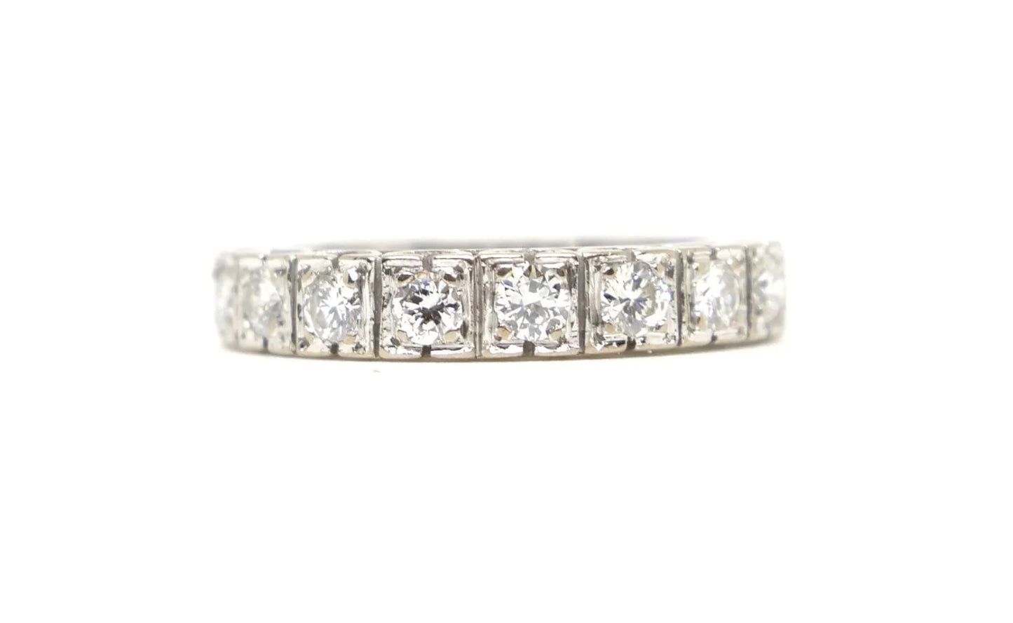 18ct Gold Diamond Half Eternity Ring