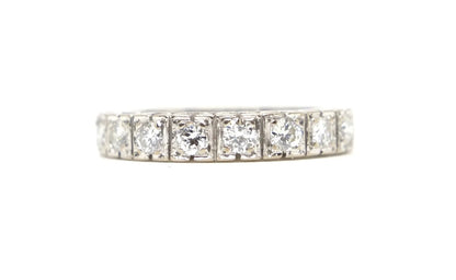 18ct Gold Diamond Half Eternity Ring