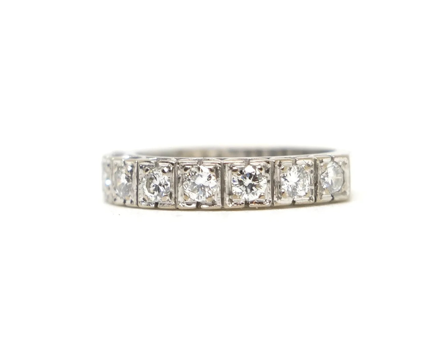 18ct Gold Diamond Half Eternity Ring