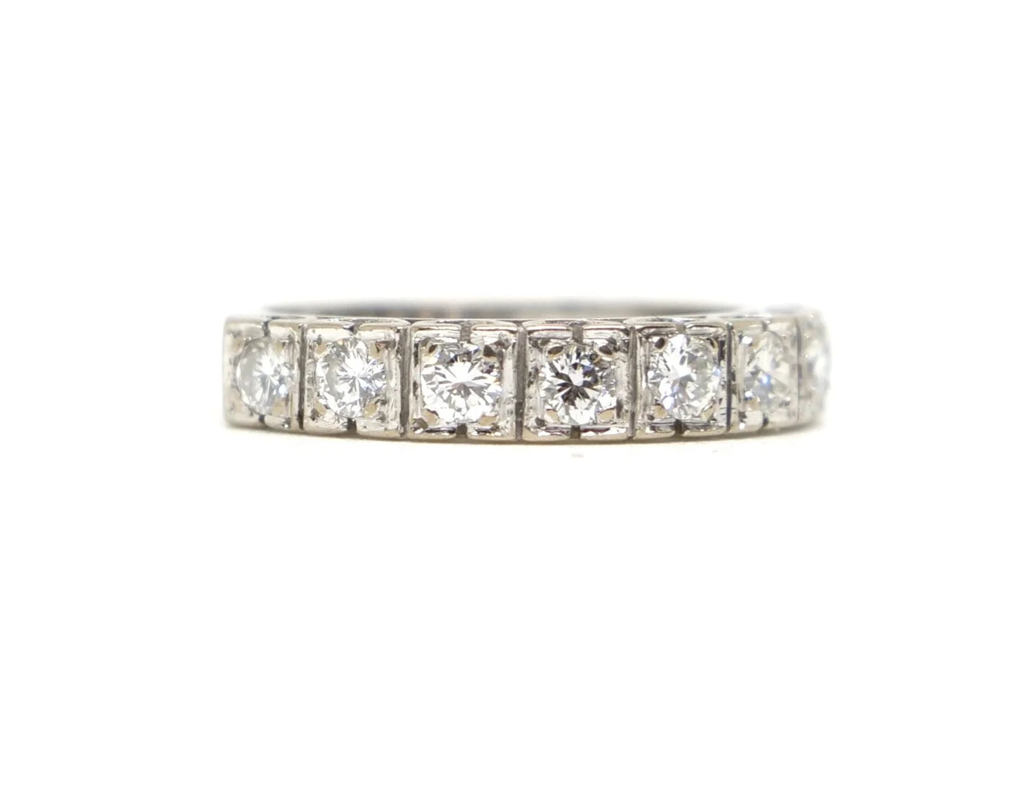18ct Gold Diamond Half Eternity Ring