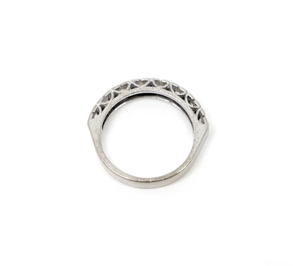 18ct Gold Diamond Half Eternity Ring