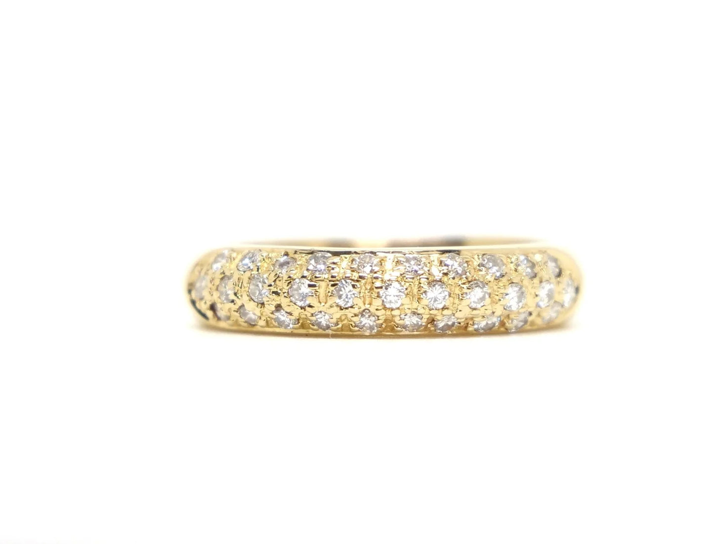 18ct Gold Diamond Band Ring
