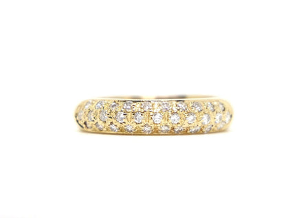 18ct Gold Diamond Band Ring