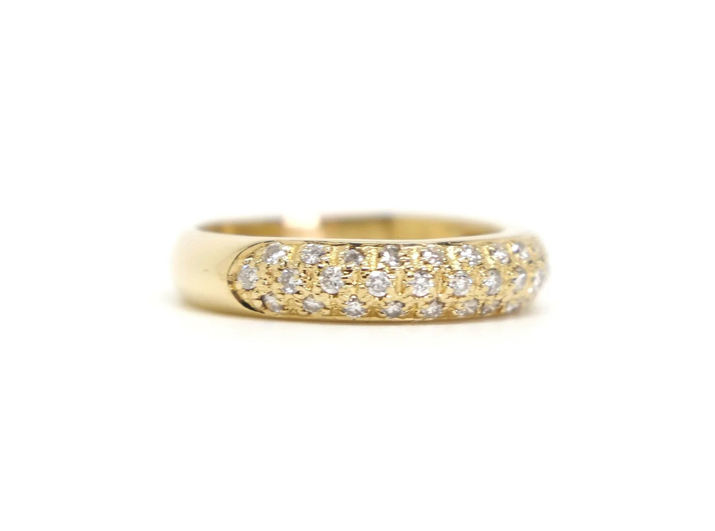 18ct Gold Diamond Band Ring