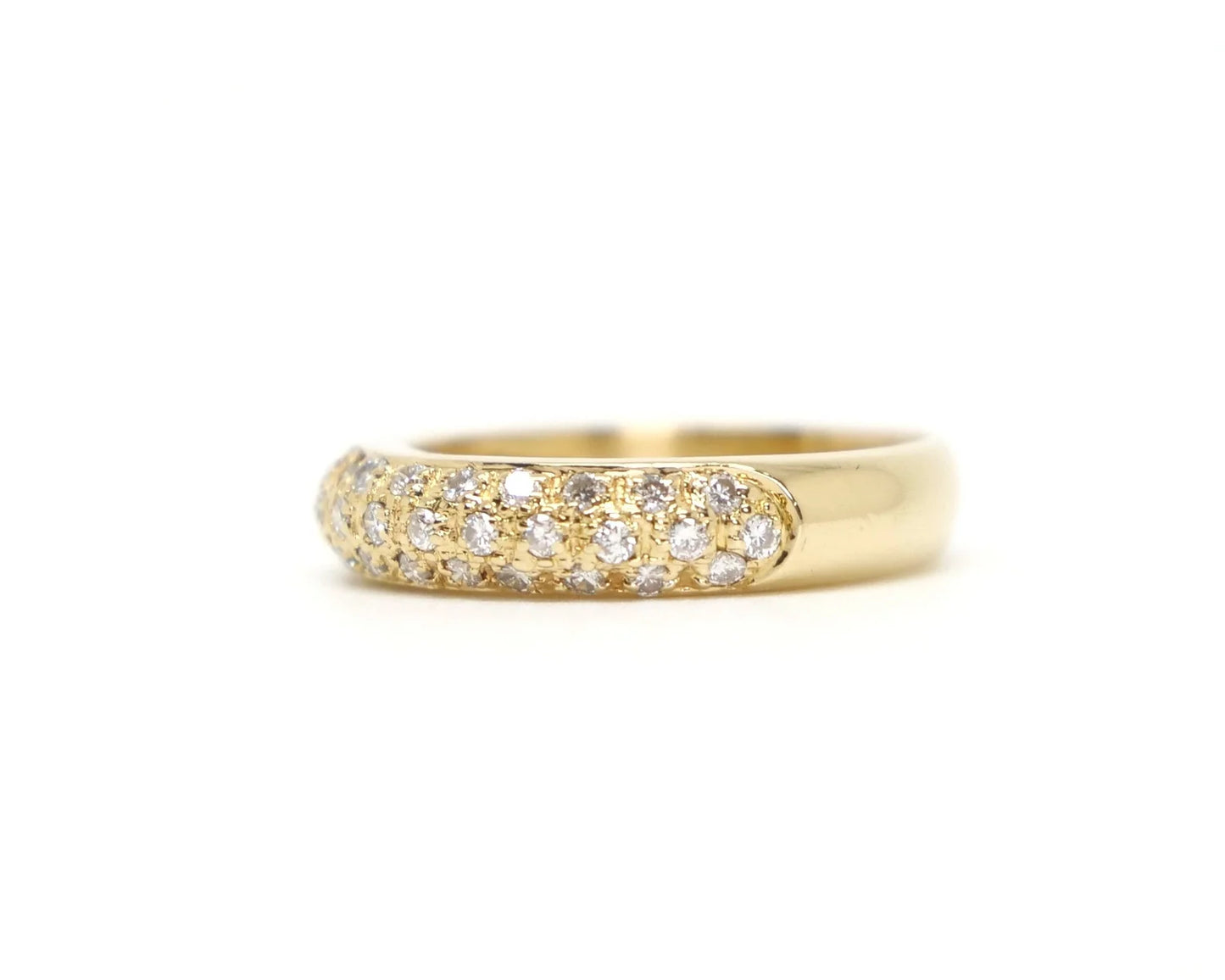 18ct Gold Diamond Band Ring