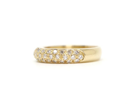18ct Gold Diamond Band Ring