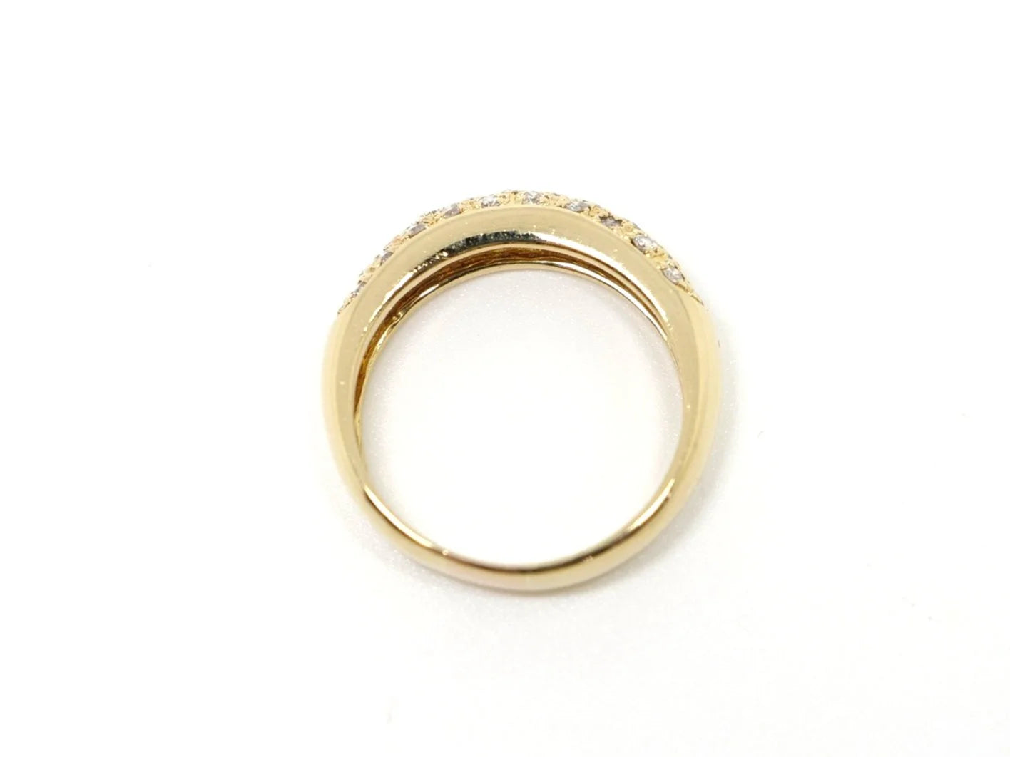 18ct Gold Diamond Band Ring