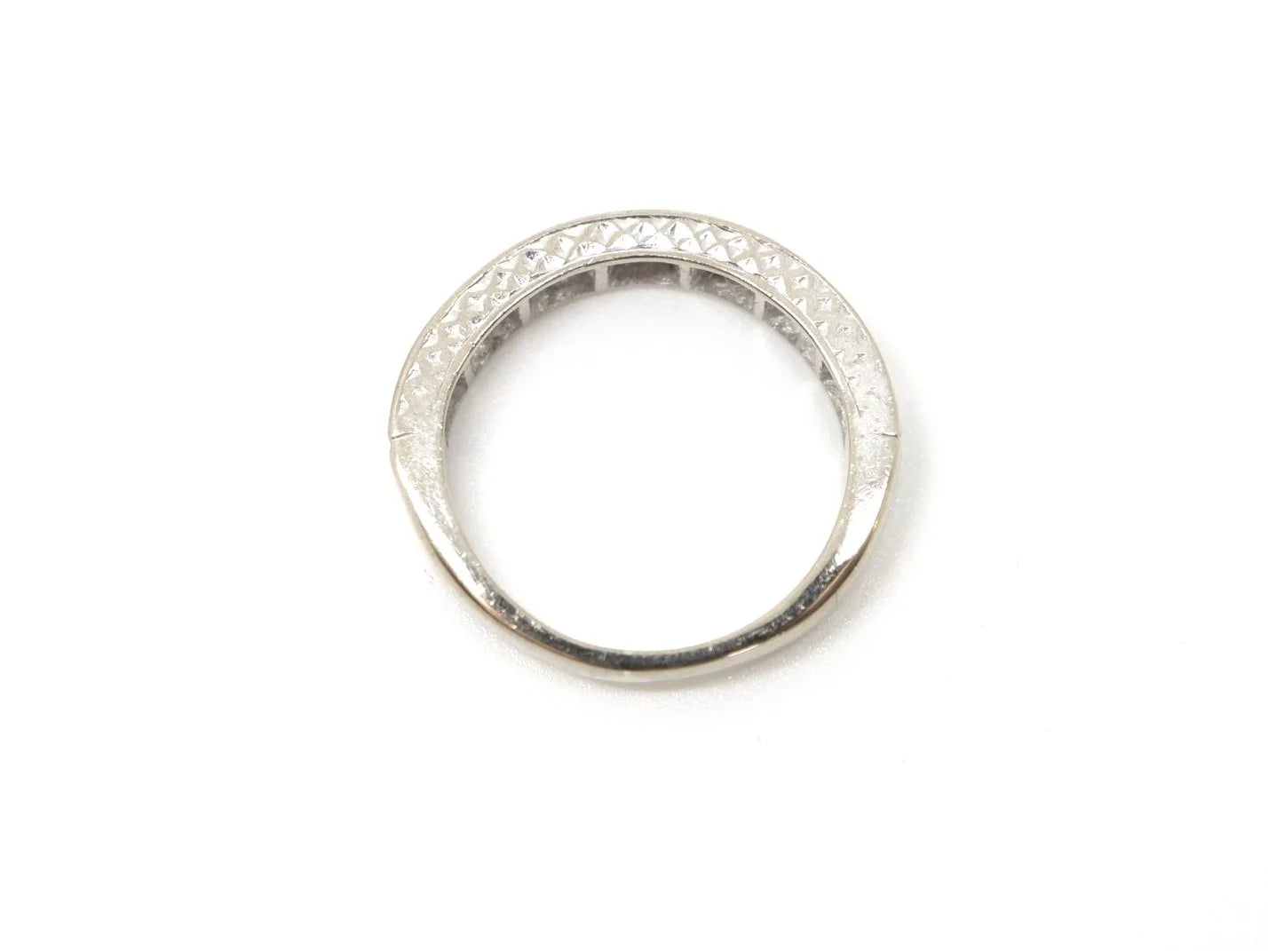 1950's Diamond Half Eternity Ring in 18ct Gold