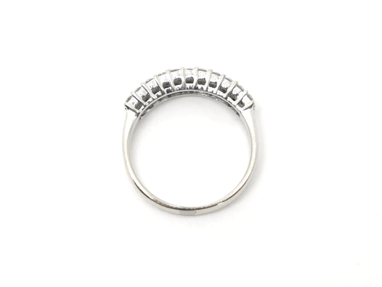 18ct Gold Double Diamond Band Ring