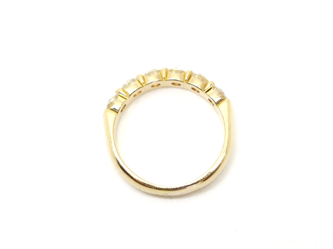 18ct Gold Diamond Half Eternity Ring