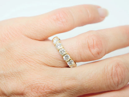18ct Gold Diamond Half Eternity Ring