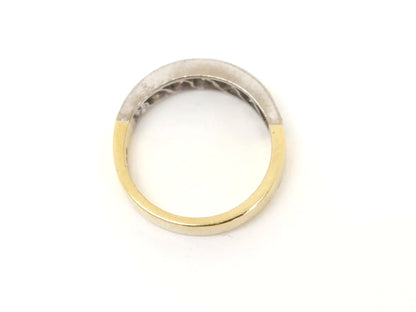 18ct Gold Diamond Five Stone Half Eternity Ring