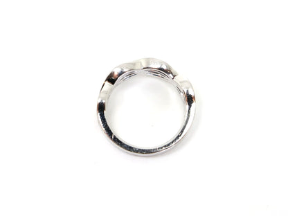 Diamond Band Ring in Platinum