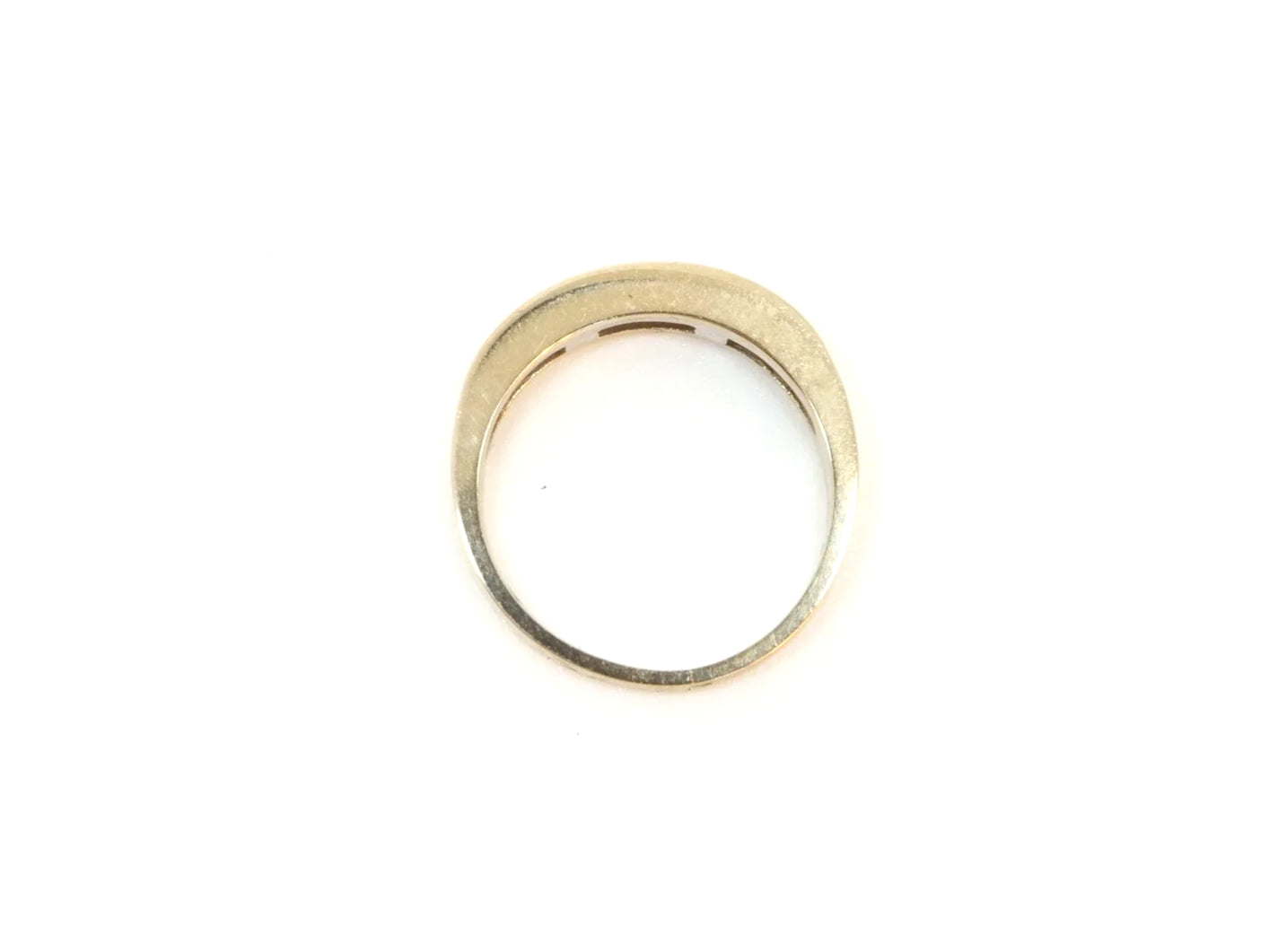 18ct Gold Princess Cut Diamond Half Eternity Ring