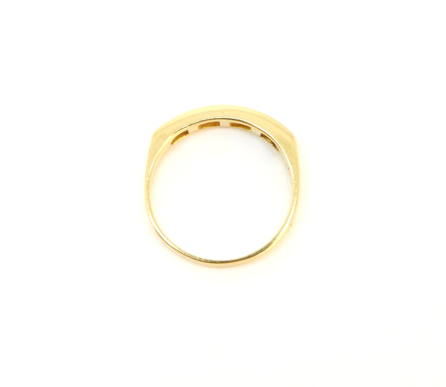 18ct Gold Channel-Set Diamond Half Eternity Ring | 0.52ct