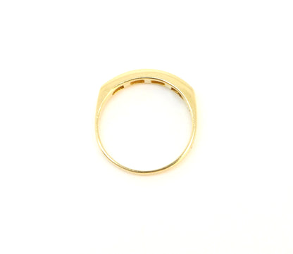 18ct Gold Channel-Set Diamond Half Eternity Ring | 0.52ct