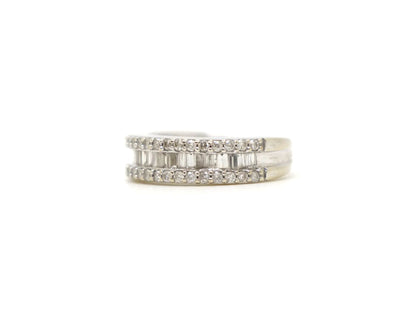 18ct Gold 1ct Diamond Half Eternity Ring