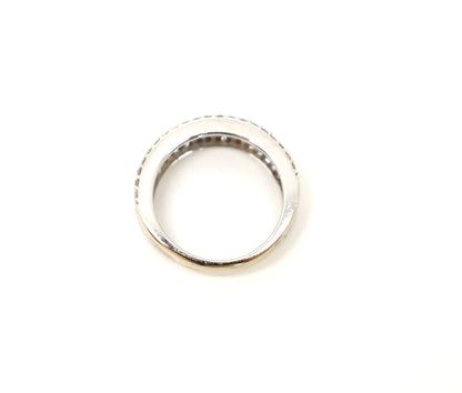 18ct Gold 1ct Diamond Half Eternity Ring