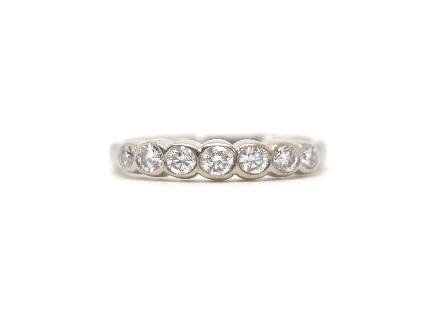 18ct Gold Diamond Half Eternity Ring