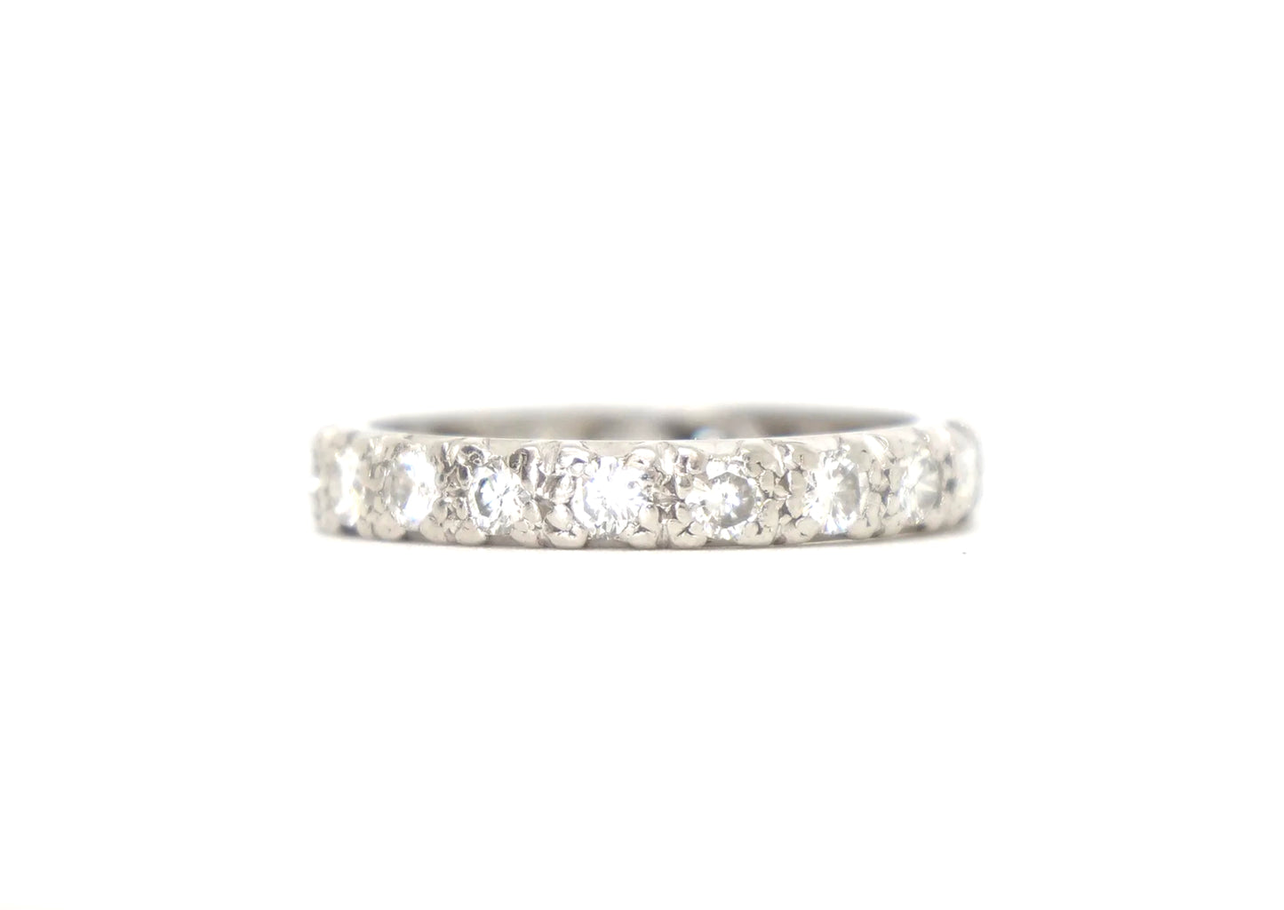 Platinum Diamond Full Eternity Ring