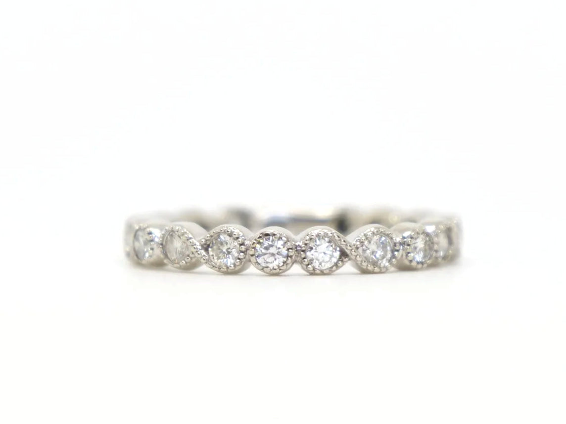 14ct Gold Full Diamond Eternity Ring