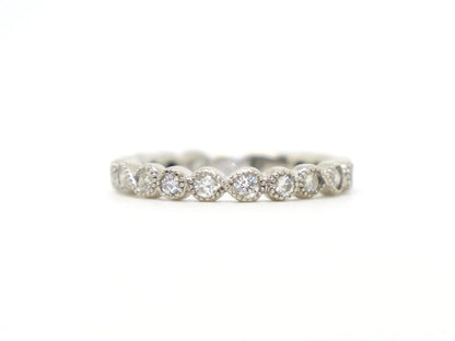 14ct Gold Full Diamond Eternity Ring