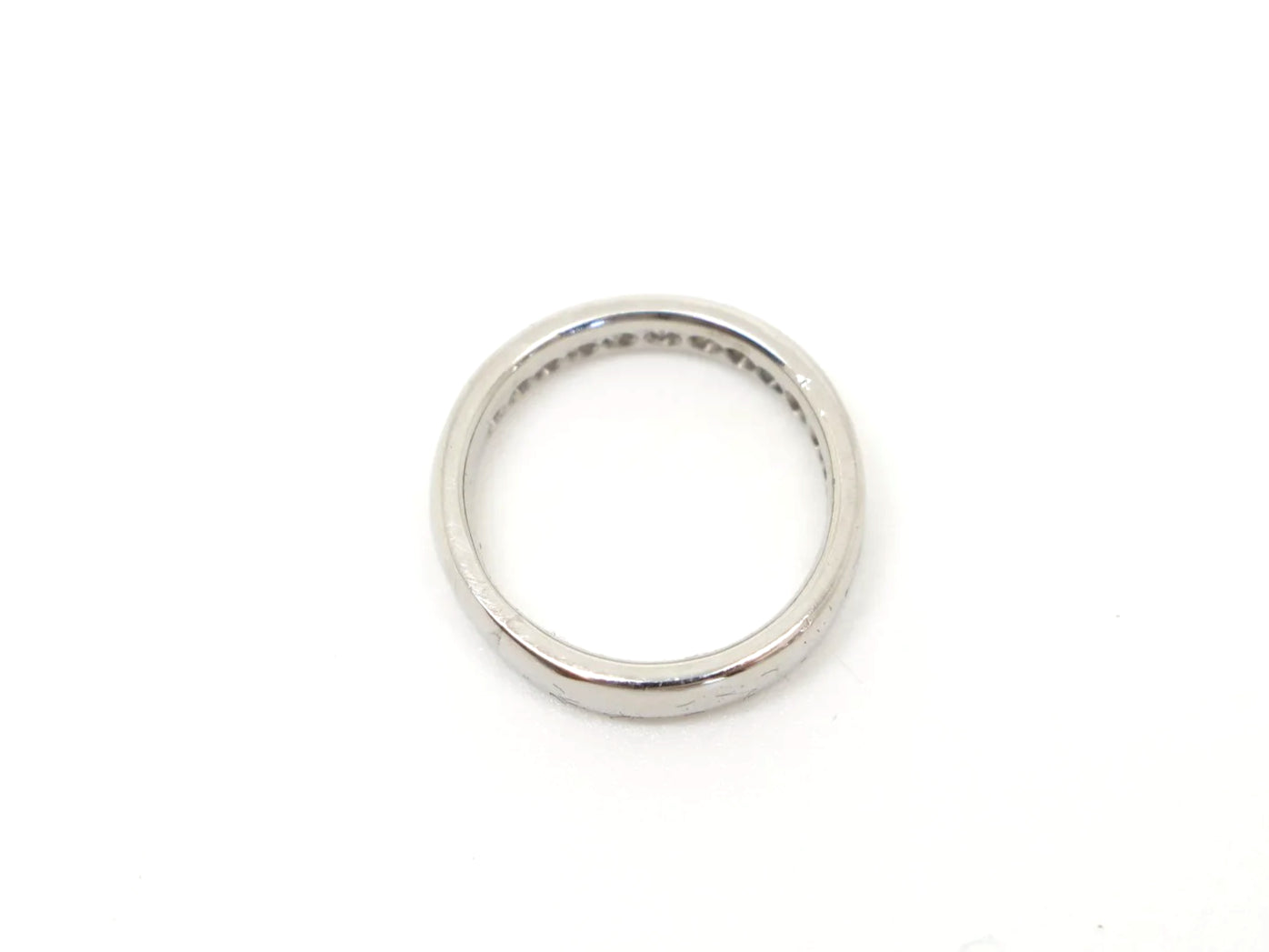 Platinum Diamond Half Eternity Ring