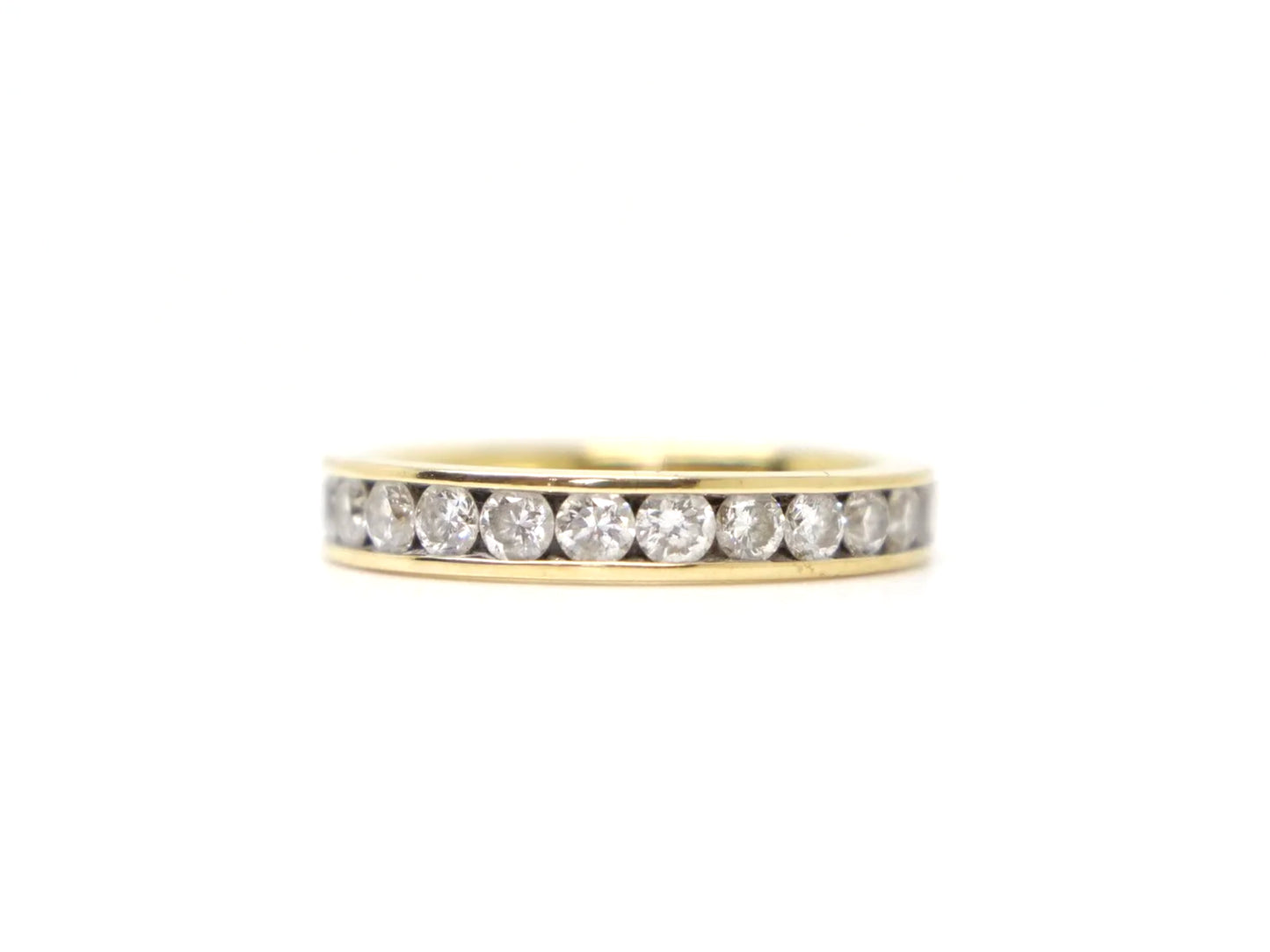 18ct Gold Diamond Half Eternity Ring