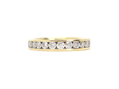 18ct Gold Diamond Half Eternity Ring
