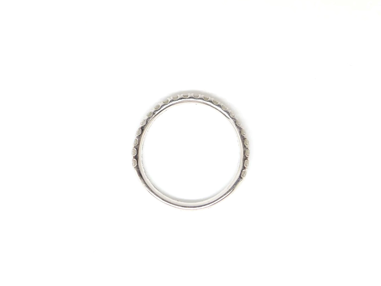 Platinum Diamond Half Eternity Ring