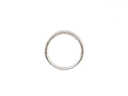 Platinum Diamond Half Eternity Ring